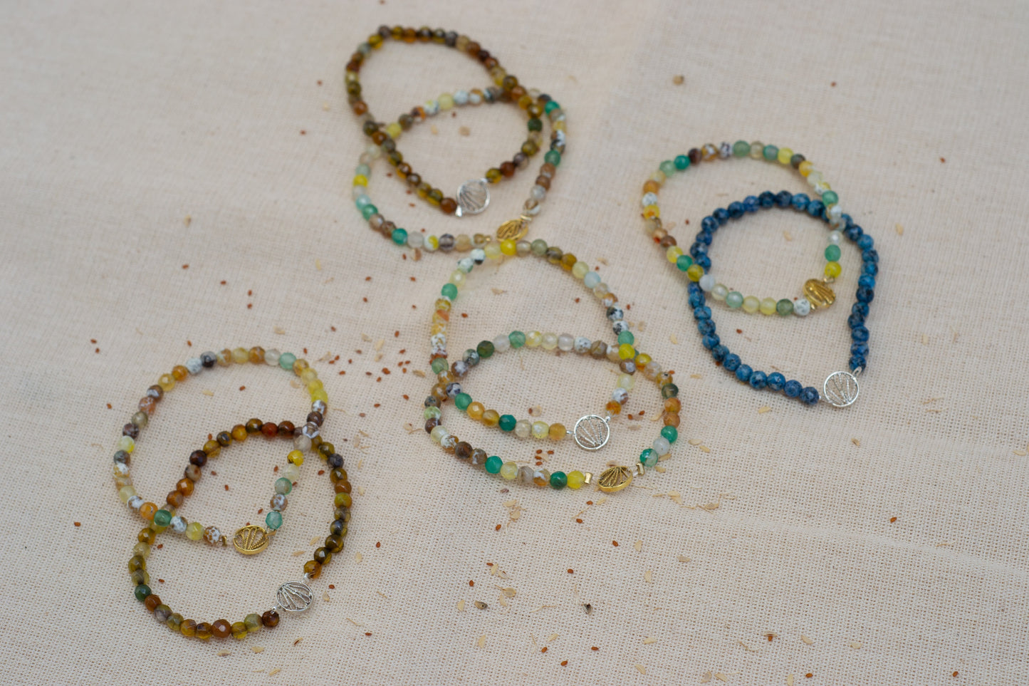 PULSERA CON ÁGATAS