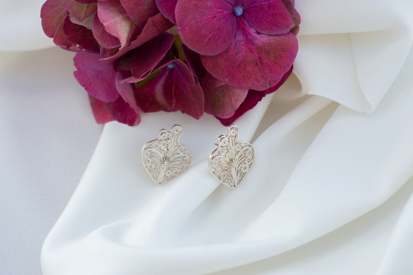 ARETES CORAZÓN YUCATECO