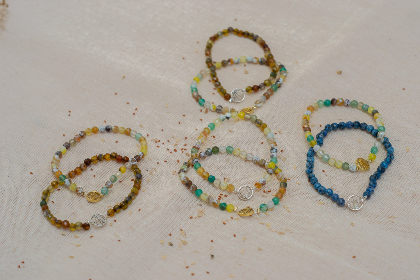 PULSERA CON ÁGATAS
