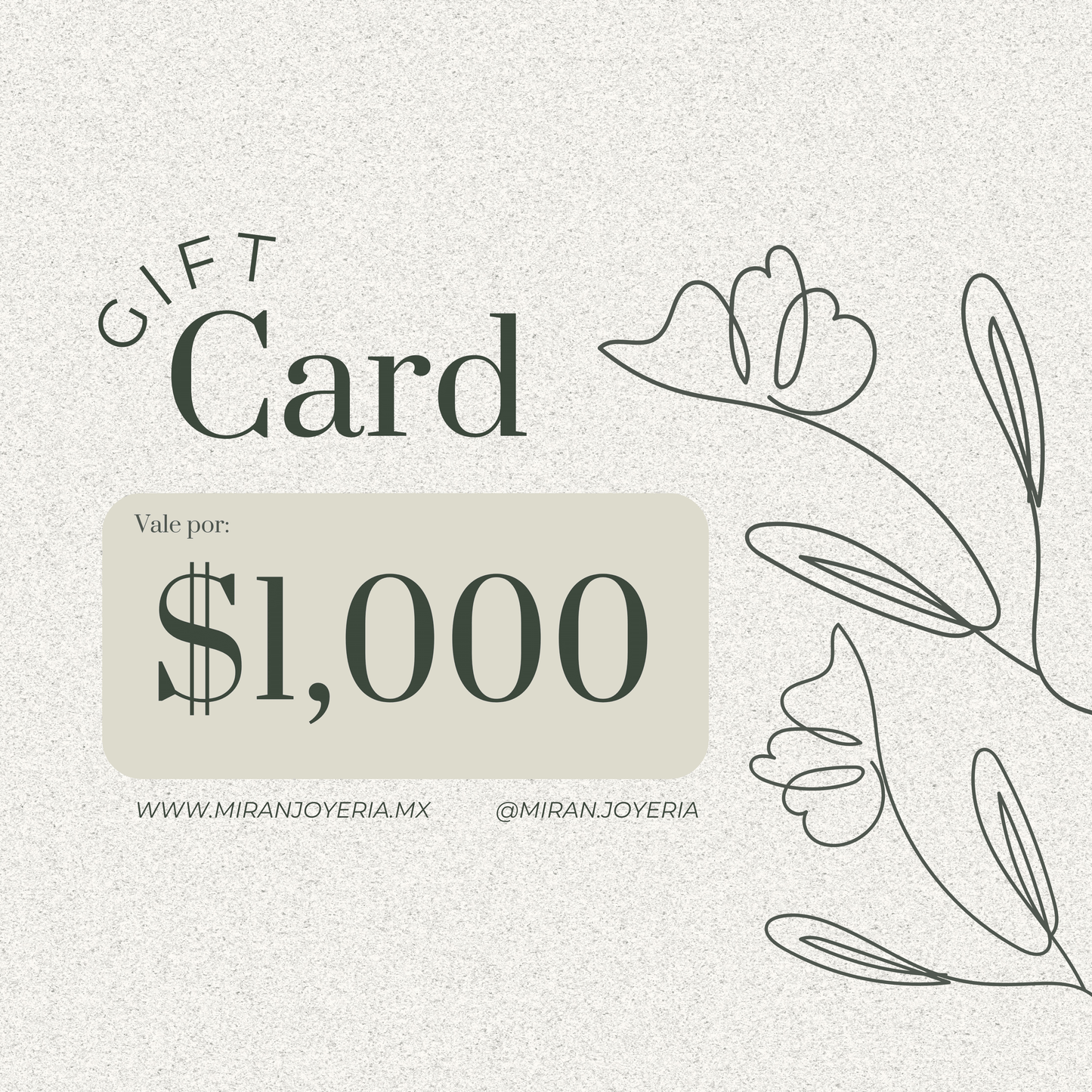 GIFT CARD