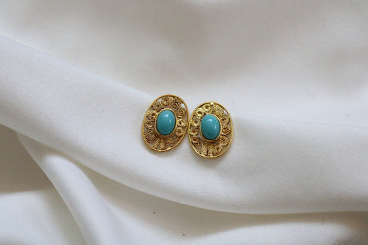 ARETES TURQUESA